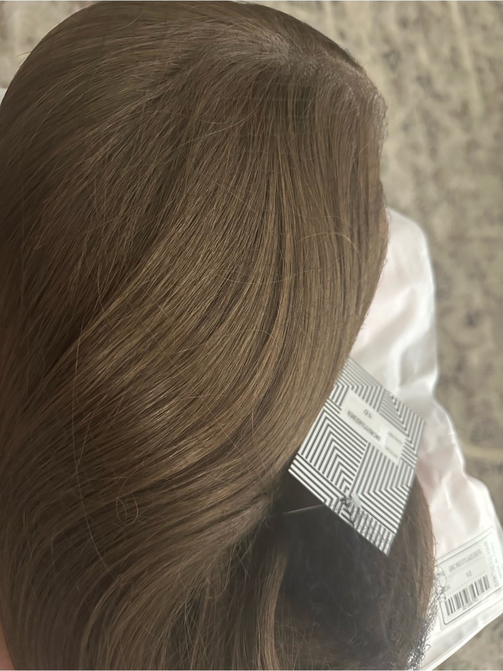 Layered wig